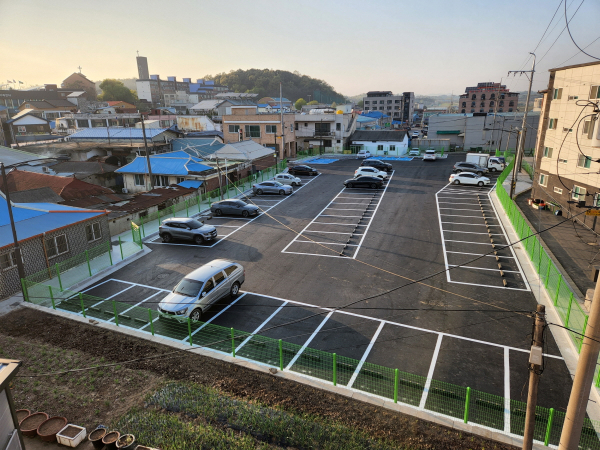 대천1리 공영주차장 전경/예산군 제공