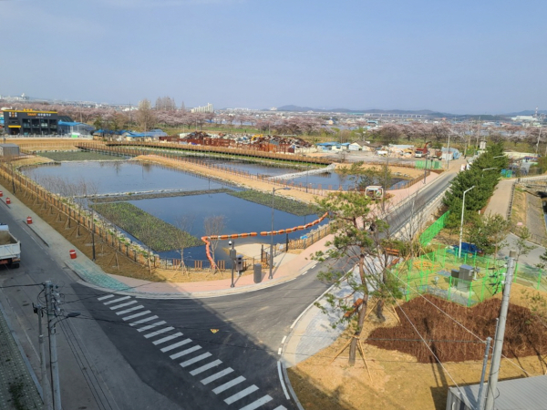 비점오염저감시설 전경