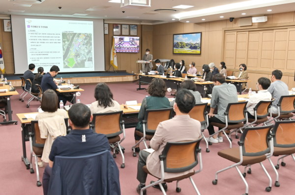 적극행정 우수사례 경진대회 진행 모습