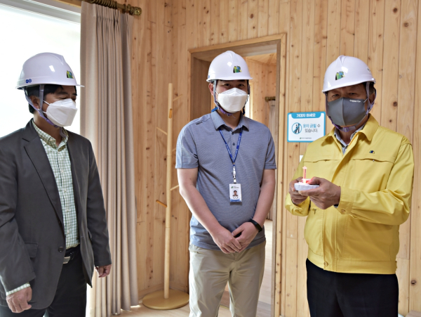 ‘단독경보형 감지기’ 설치 장면