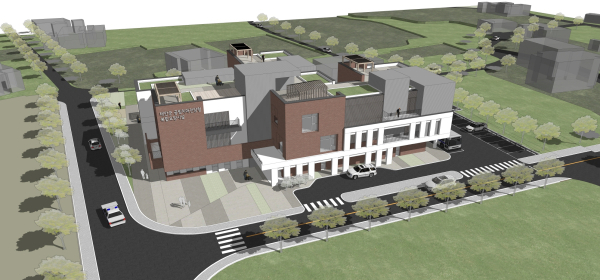 어르신 돌봄센터 조감도.