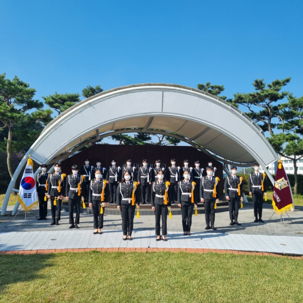 군사학부생 교육 모습
