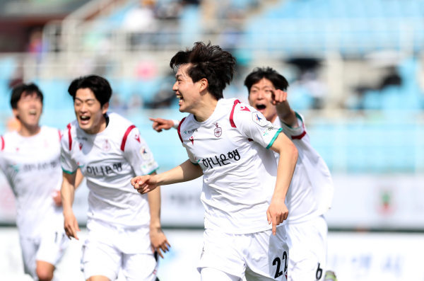 안산vs대전1대2승(안산와) 김인균골