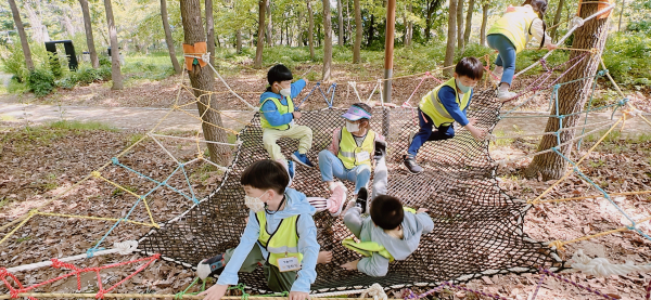 글벗유치원, 행복교육체험터 활동 모습