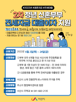 신혼부부 주택 전세자금 대출이자 지원 카드뉴스