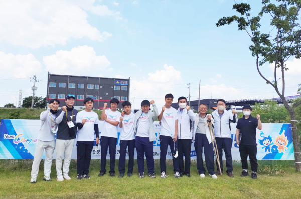 제16회 전국 장애학생체육대회’, 천안 선수단 37개 메달 획득 (선수단 단체사진)