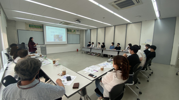 그린플래그 프로젝트 ‘탄소중립 워크숍’ 진행 모습