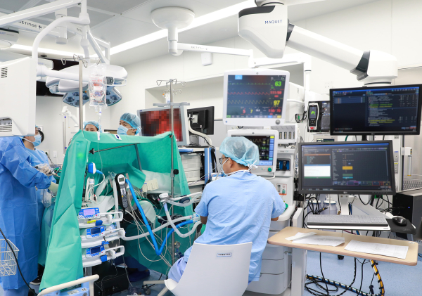 세종충남대병원, 수술실 모습