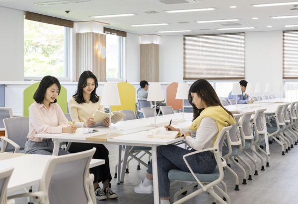 남서울대 학생도서관 모습