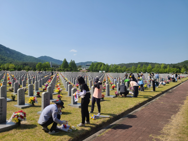 국립대전현충원 사회공헌활동 사진