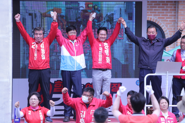 장동혁 후보 유세 현장