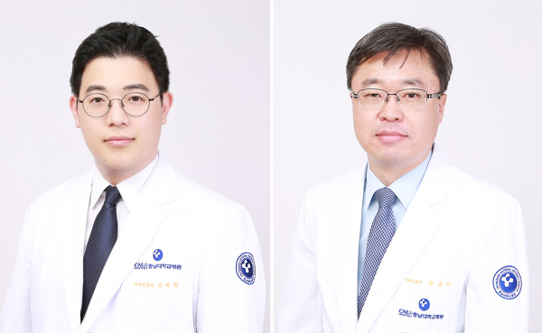 좌측부터 장재원 교수, 구본석 교수