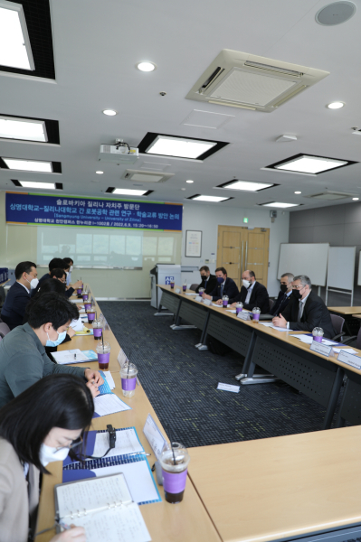 협력 방안 논의모습