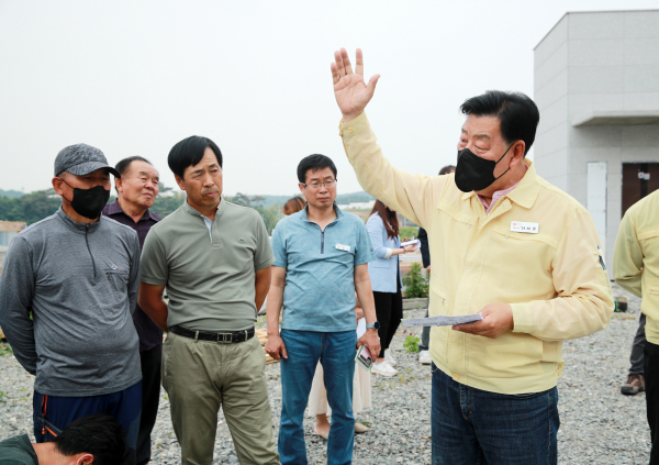 주요사업장 현장방문(영목항 전망타워)
