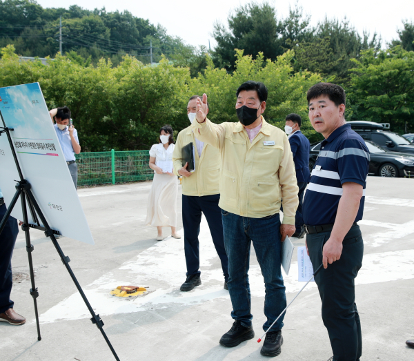주요사업장 현장방문(승언 2호 저수지)