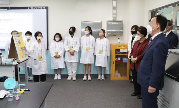 노벨과학체험전 개최 모습