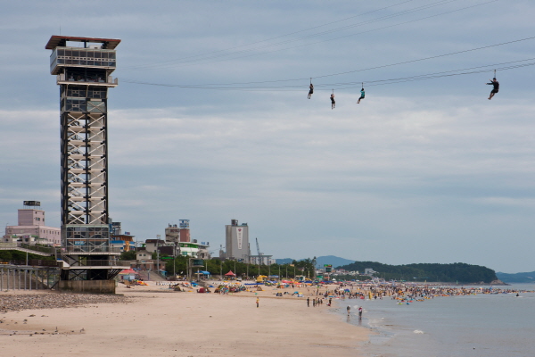 대천해수욕장 짚트랙