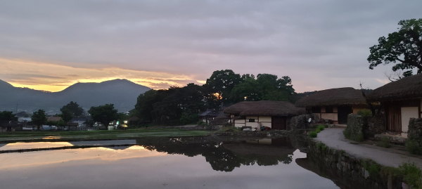 외암마을 야경