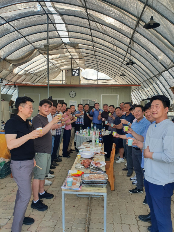 국민의힘 대전시당 대통합위원회 해단식 모습