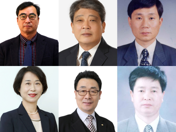 왼쪽상단부터 진재봉, 구본영, 김용문, 김은정, 남도현, 박필용