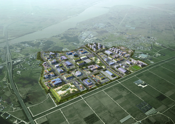 선장 그린컴플렉스 일반산업단지계획(안) 조감도