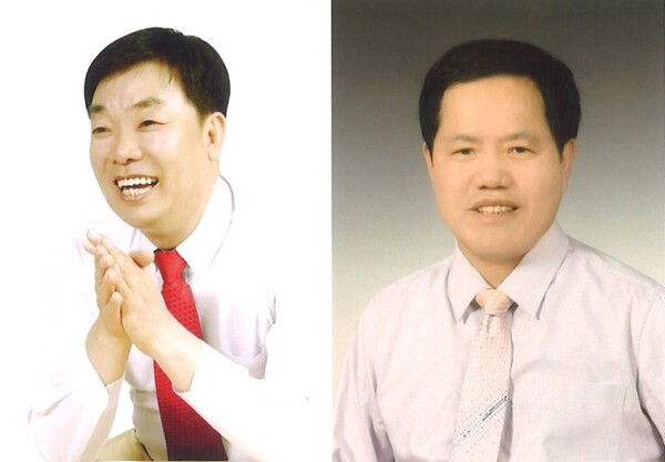 (왼쪽부터) 국민의힘 이정수, 윤양수 중구의원.