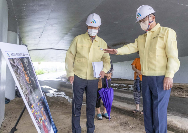 최충규 대덕구청장, 장마철 대비 호우피해 우려지역 첫 현장 점검