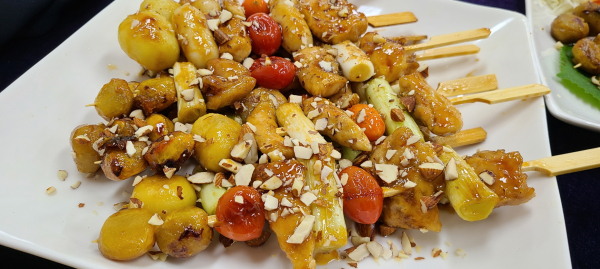 백제음식 경연대회 (금상) 박봉선-공주딱밤꼬치구이