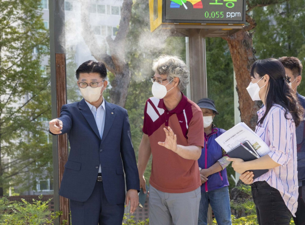 송촌체육공원 어린이 물놀이장 현장점검