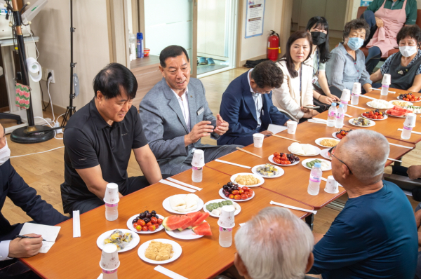 최원철 시장 초도방문 (이인면) 모습