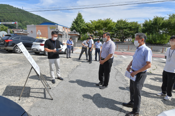 최원철 시장 주요사업장 현장 방문 사진
