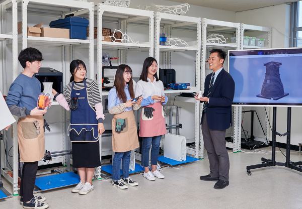 건축학과 실습 장면