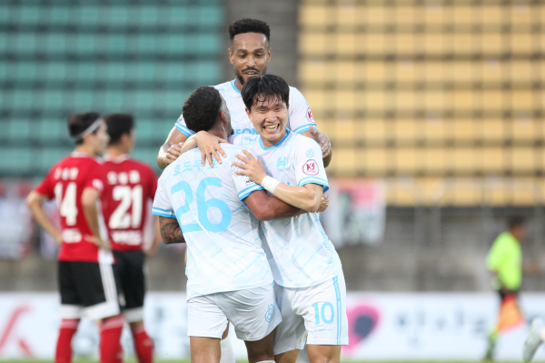 이석규 선수 득점 모습