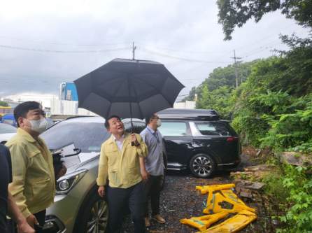 서철모 서구청장, 관내 취약 주요 시설물 긴급 현장 점검