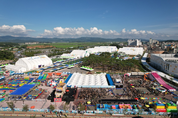 2022보령해양머드박람회장 전경