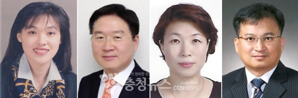 (왼쪽부터) 양수조 민주시민교육과장, 권기원 서부교육지원청 교육지원국장, 김영범 대전교육연수원 꿈나래교육부장, 전서경 대전특수교육원장.