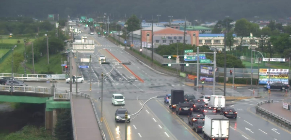 교통신호체계 (교차로) 모습