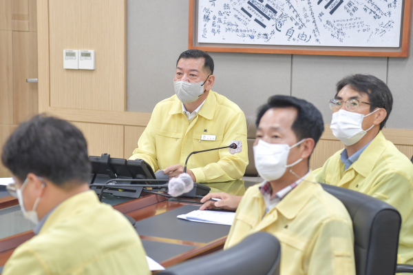 2022 을지연습 최초상황보고 모습