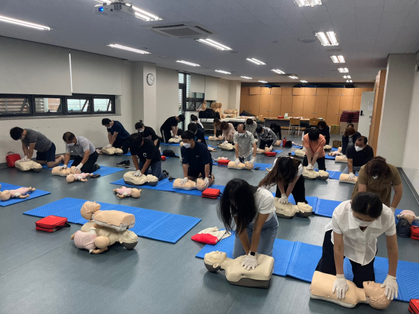 365행복안전교육 직무연수 교육 모습