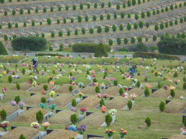 예산군 추모공원 전경