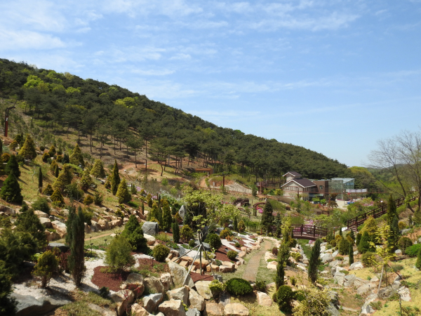 당진 삼선산수목원 전경