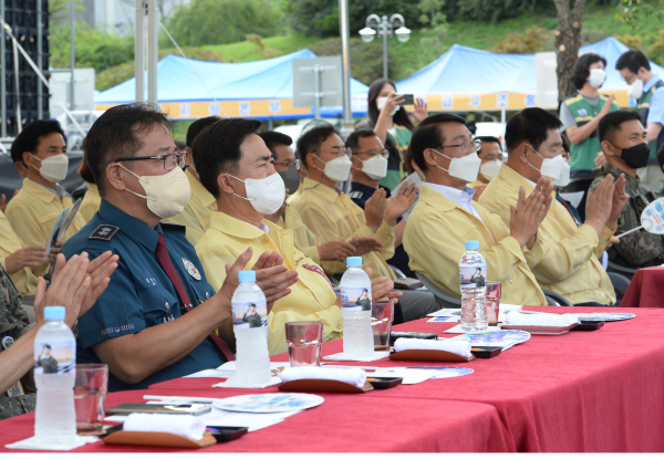 2022년 을지연습 ‘다중이용시설 테러 대응 종합 실제훈련 ’ 실시 모습