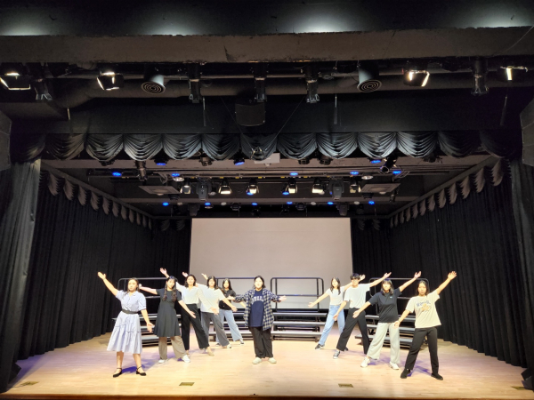 청소년 창작뮤지컬 '무지개 상담소' 공연 모습