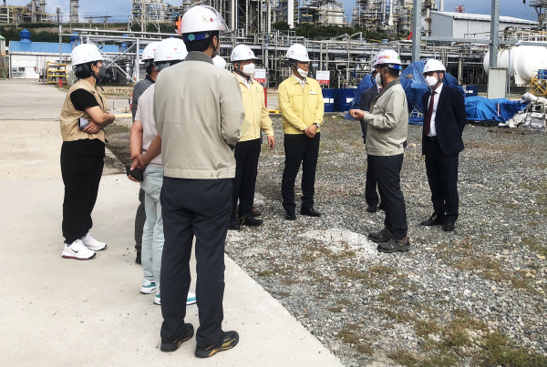 지난 29일 안전 환경투자 합동검증 위윈회 현장 확인사진