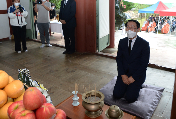 제27회 만해 한용운 선사 탄신 추모 다례재 거행