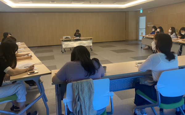 위(Wee)센터, 드림&Dream멘토링 멘토단 수퍼비전(1차) 진행 모습