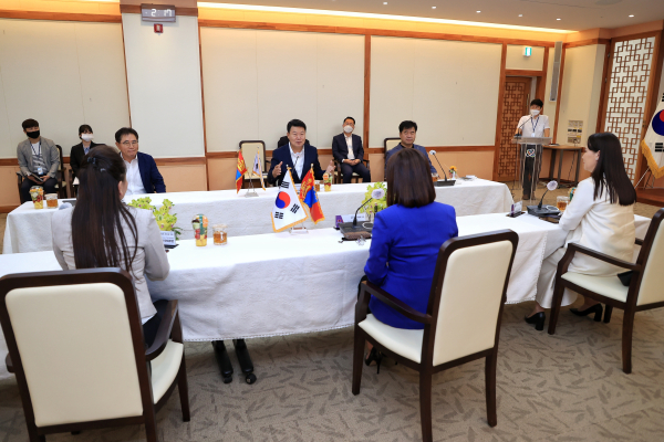 몽골 지방정부 의장단, 당진시 방문