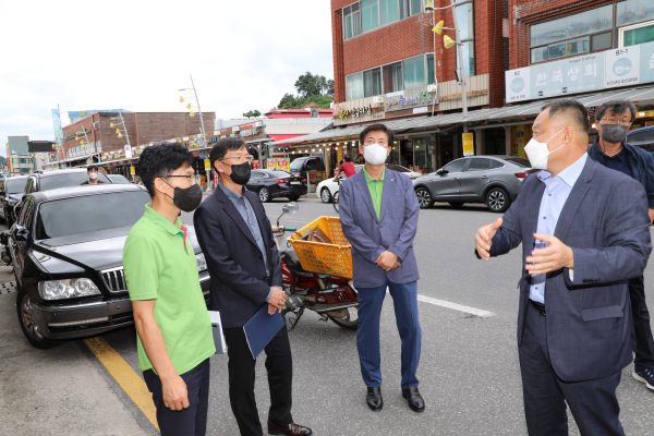 박범인 금산군수, 배창우 충남지방중소벤처기업청장 접견