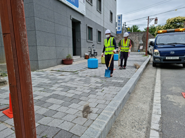 도로시설물 점검