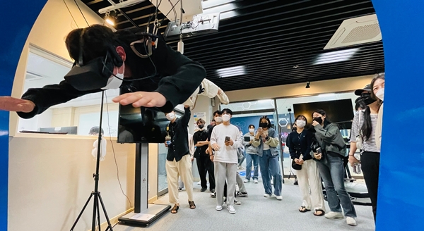 한국폴리텍IV대학 대전캠퍼스에서의 대전대학교 재학생 수업 장면